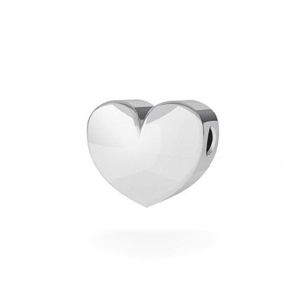 Celebrity pendant, heart in silver die-cast AG925